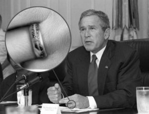 جورج بوش سائورون ارباب حلقه‌ها تالکین فرودو شکست خورد یازده سپتامبر تروریسم اسامه بن لادن