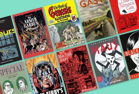 کمیک استریپ گرافیک ناول روایت مصور