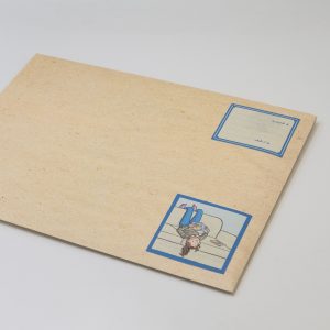 پاکت هدیه کتاب کودک کتابخوانی نامه پاکت بزرگ کاغذی